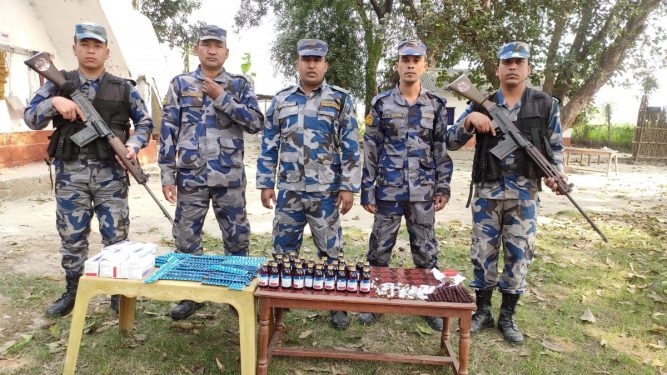 सशस्त्र प्रहरीद्वारा लागू औषध बरामद