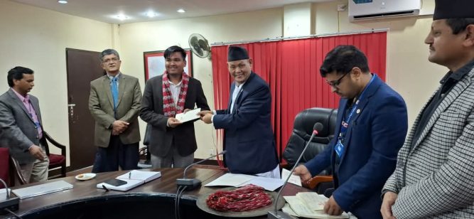थारु विद्यार्थी समाजका अर्नव राष्ट्रिय युवा परिषदको सदस्यमा मनोनीत