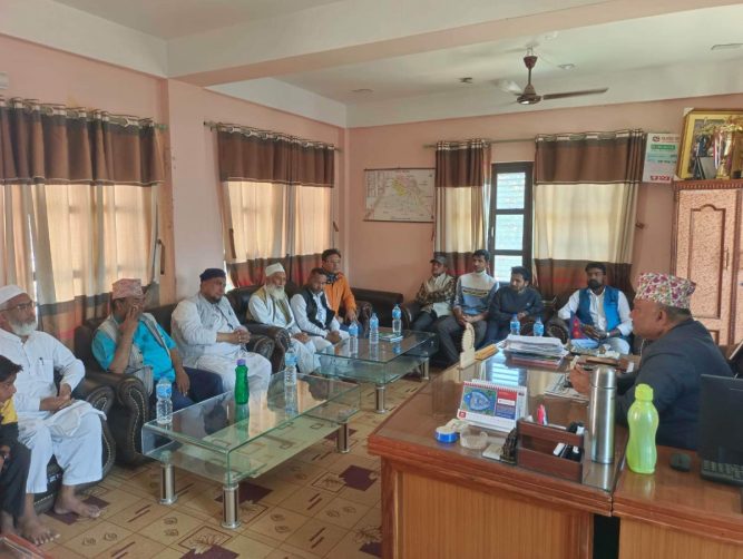 अर्घाखाँचीको मदरसा दर्ता गराउन उपाध्यक्ष मशहूदको पहल
