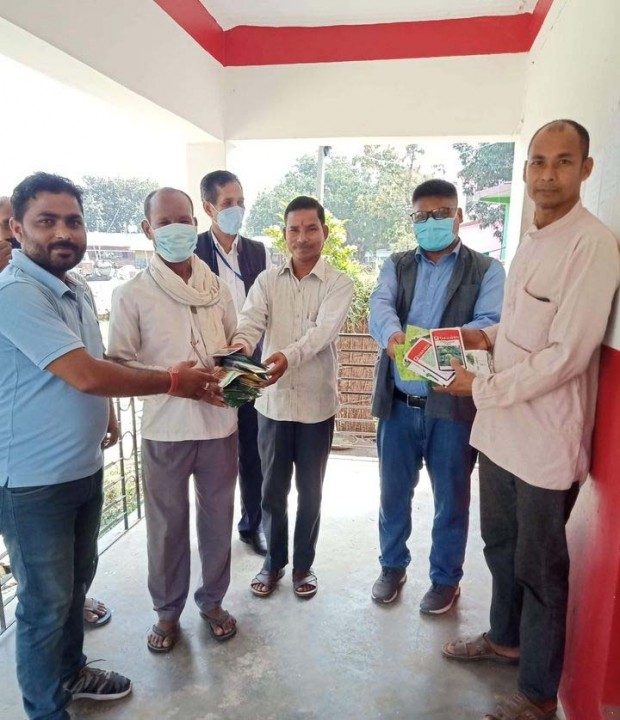 सरावलमा कृषकहरुलाई ७० प्रतिशत अनुदानमा तरकारीको बीउ बितरण