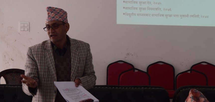 कावासोतीका पञ्जीकरणका कर्मचारीलाई अभिमुखिकरण