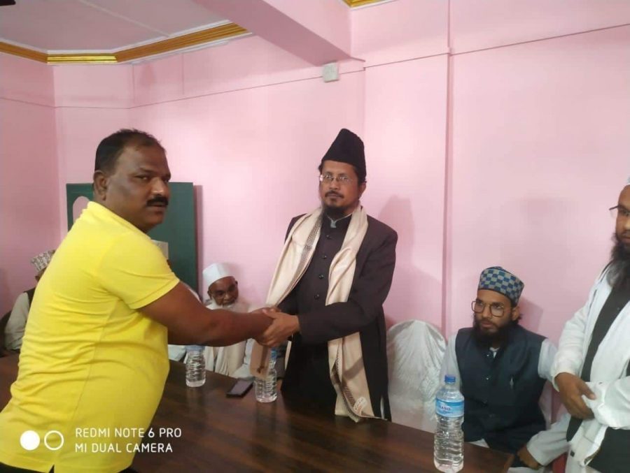 कृष्णानगरमा इत्तेहाद नेपालले दरगाहें आला हजरत बरेली शरिफको टोली लाई गर्यो स्वागत