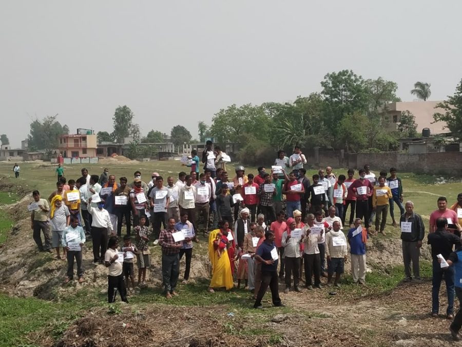 २०० वर्ष पुरानो विवादित भुमिको अवलोकन