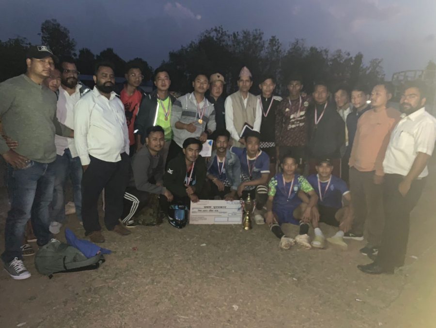 कावासोतीलाई हराउदै बेलुवाले जित्यो खुल्ला नकाउट फुटबल प्रतियोगिताको उपाधी